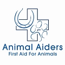 cartoon pet care logo